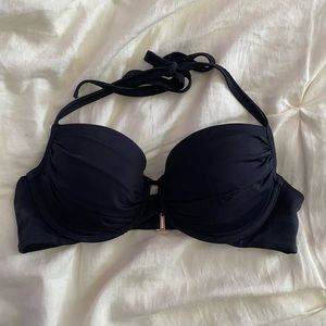 Black Bikini Top - 32C cup